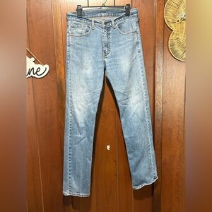 Levi's Light Blue Straight Jeans